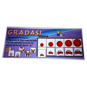 Kartu Edukasi : Gradasi Besar Kecil